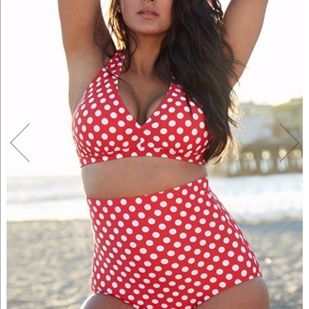 Swimsuits for All high waisted bikini